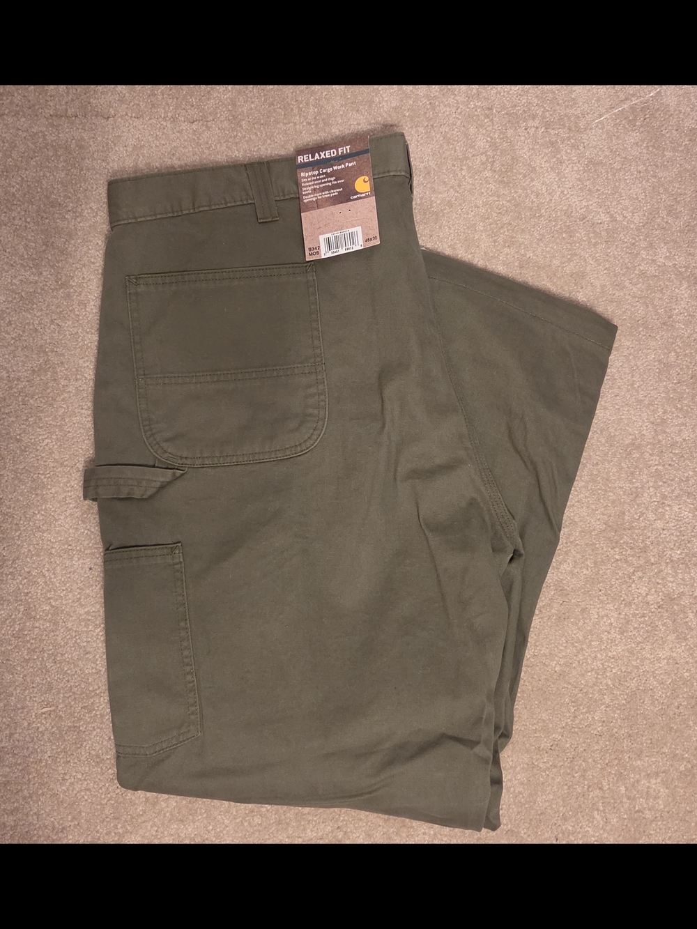 Carhartt Relaxed Fit Cargo Pants - Olive